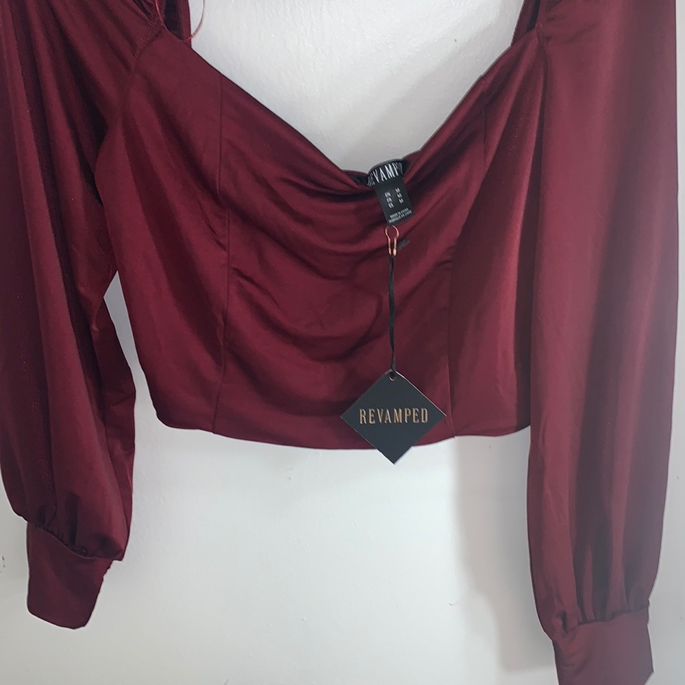 REVAMPED crop top